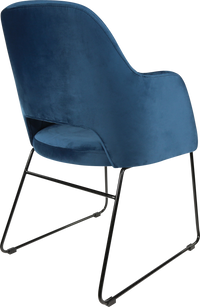 Durafurn Sorbet Chair with Black Sled Base