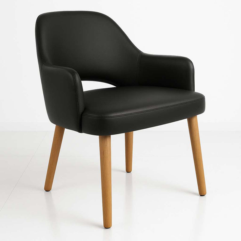 BonBon Armchair - Trojan Oak Legs
