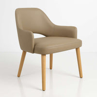 BonBon Armchair - Trojan Oak Legs