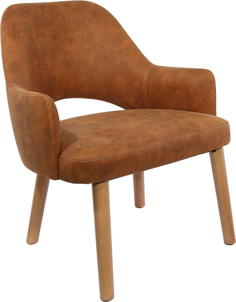 BonBon Armchair - Trojan Oak Legs