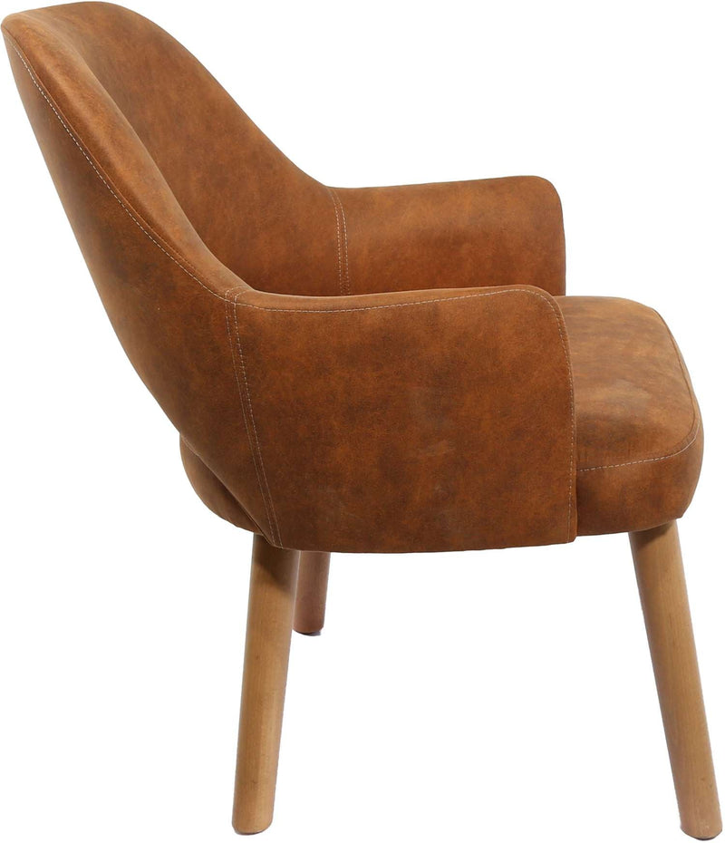BonBon Armchair - Trojan Oak Legs