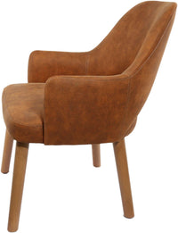 BonBon Armchair - Trojan Oak Legs