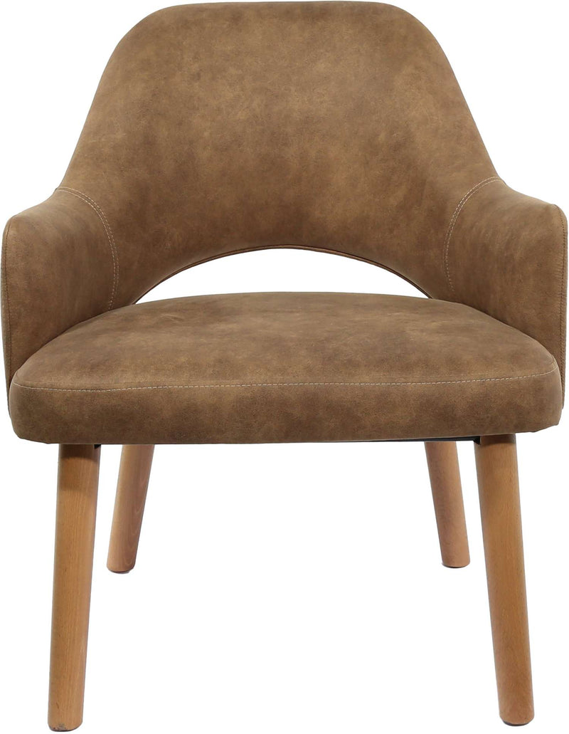 BonBon Armchair - Trojan Oak Legs