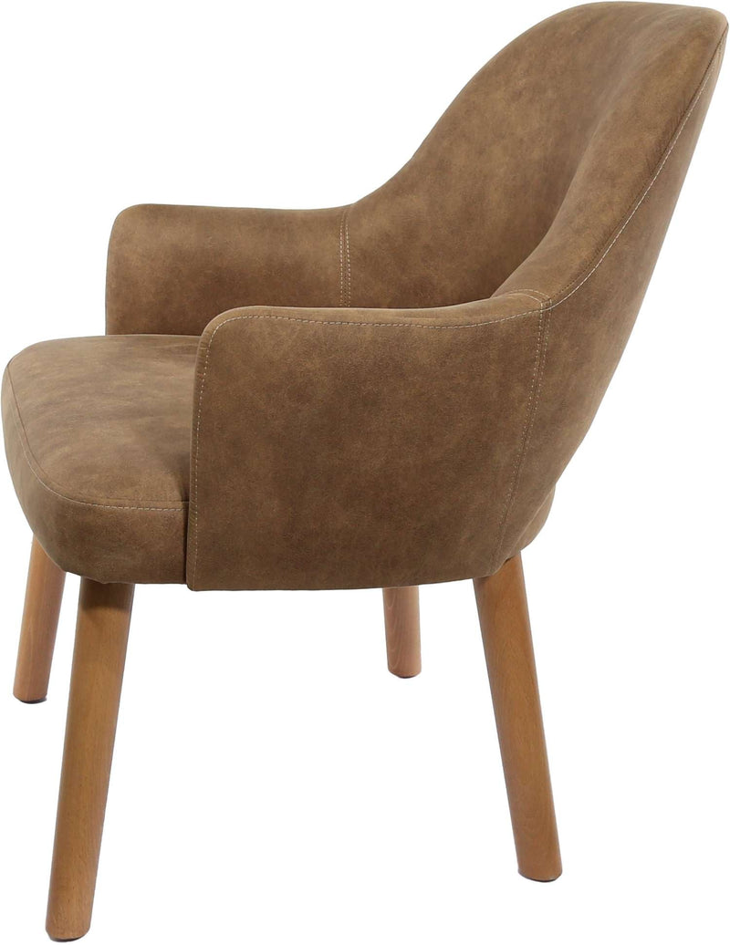 BonBon Armchair - Trojan Oak Legs