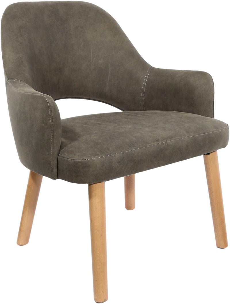 BonBon Armchair - Trojan Oak Legs