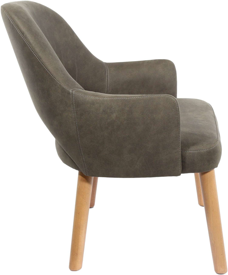 BonBon Armchair - Trojan Oak Legs