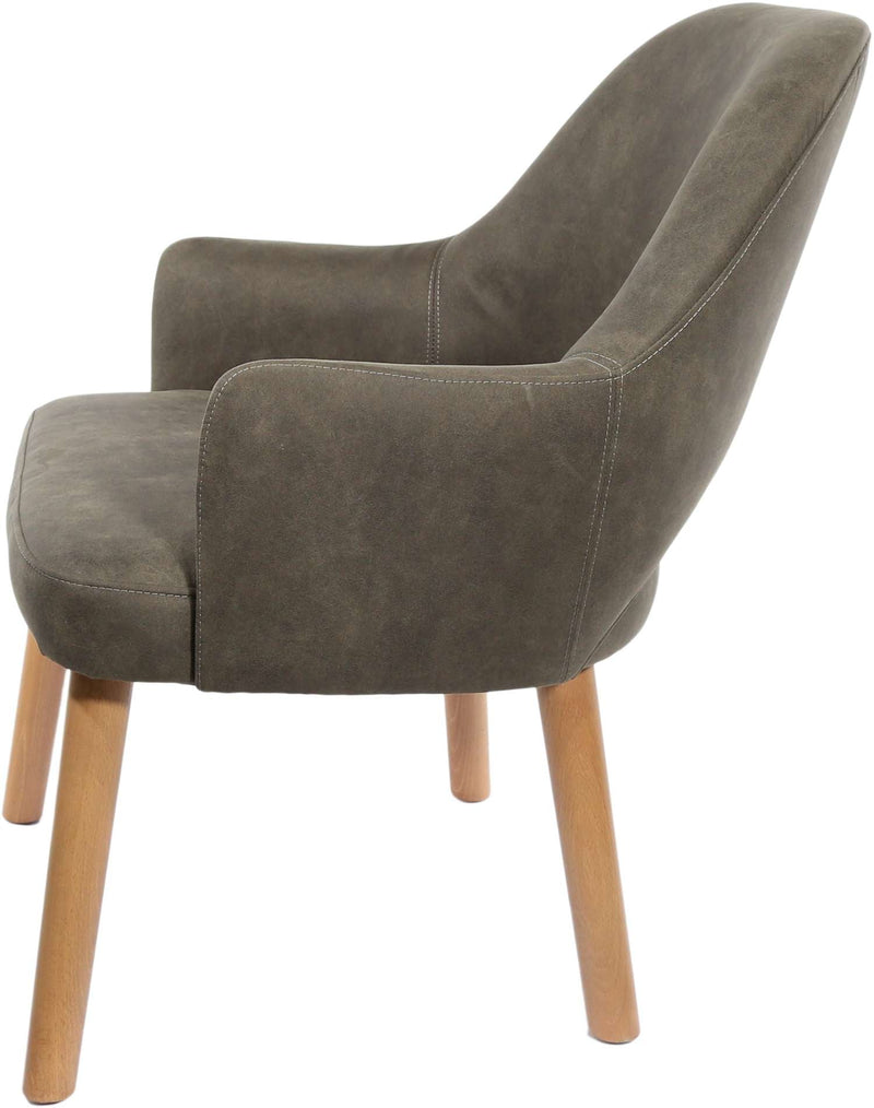 BonBon Armchair - Trojan Oak Legs