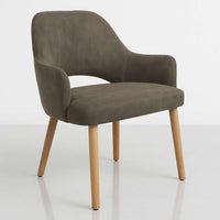 BonBon Armchair - Trojan Oak Legs