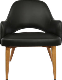 BonBon Armchair - Metal Timber Image Base - Natural Oak
