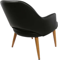 BonBon Armchair - Metal Timber Image Base - Natural Oak