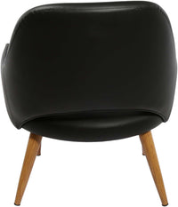 BonBon Armchair - Metal Timber Image Base - Natural Oak