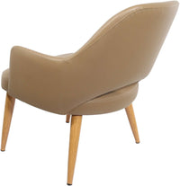 BonBon Armchair - Metal Timber Image Base - Natural Oak
