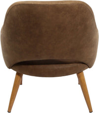 BonBon Armchair - Metal Timber Image Base - Natural Oak