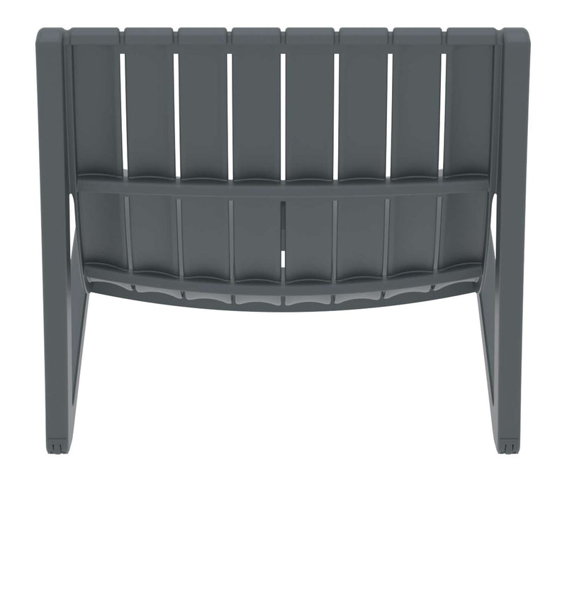 Slim Sunlounger with Cushion