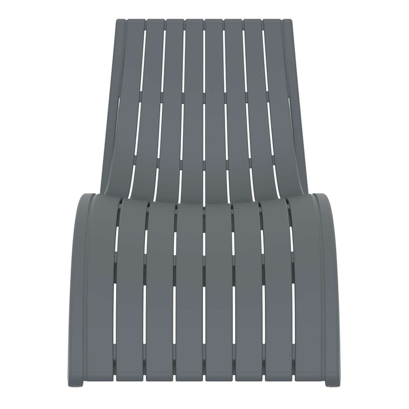 Slim Sunlounger with Cushion