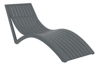 Slim Sunlounger with Cushion