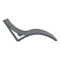 Slim Sunlounger with Cushion
