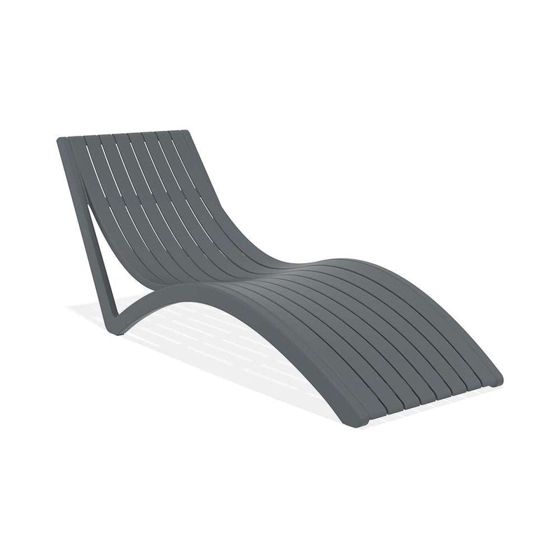 Slim Sunlounger with Cushion