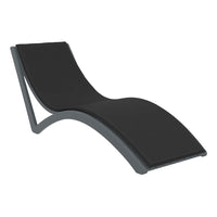 Slim Sunlounger with Cushion