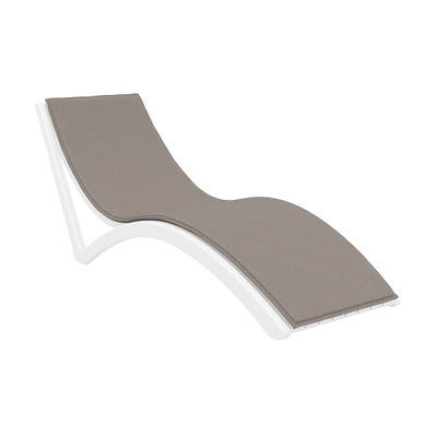 Slim Sunlounger with Cushion
