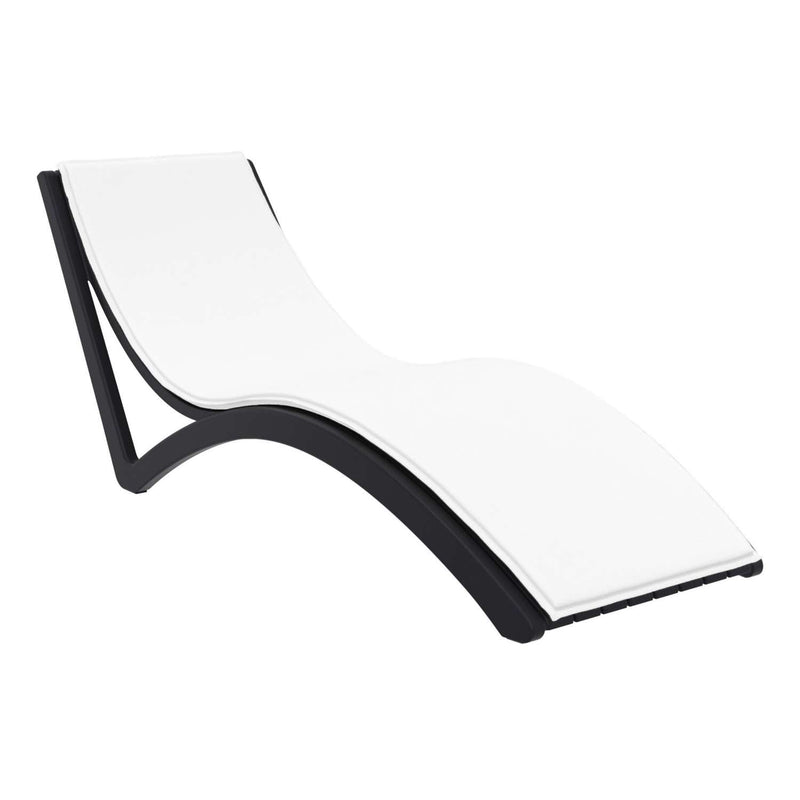 Slim Sunlounger with Cushion
