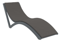 Slim Sunlounger with Cushion