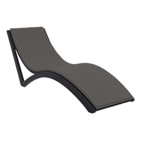 Slim Sunlounger with Cushion