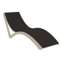 Slim Sunlounger with Cushion
