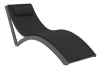 Slim Sunlounger with Cushion