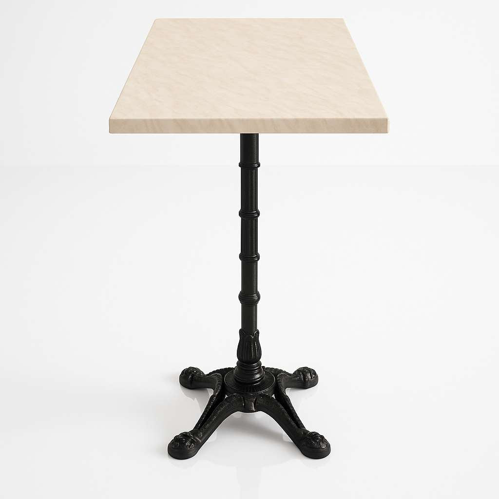 Bistro Bar Table Kit with Werzalit Marble Top