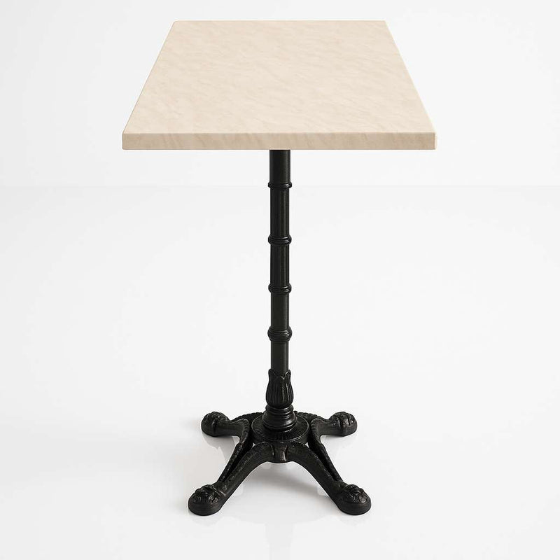 Bistro Bar Table Kit with Werzalit Marble Top