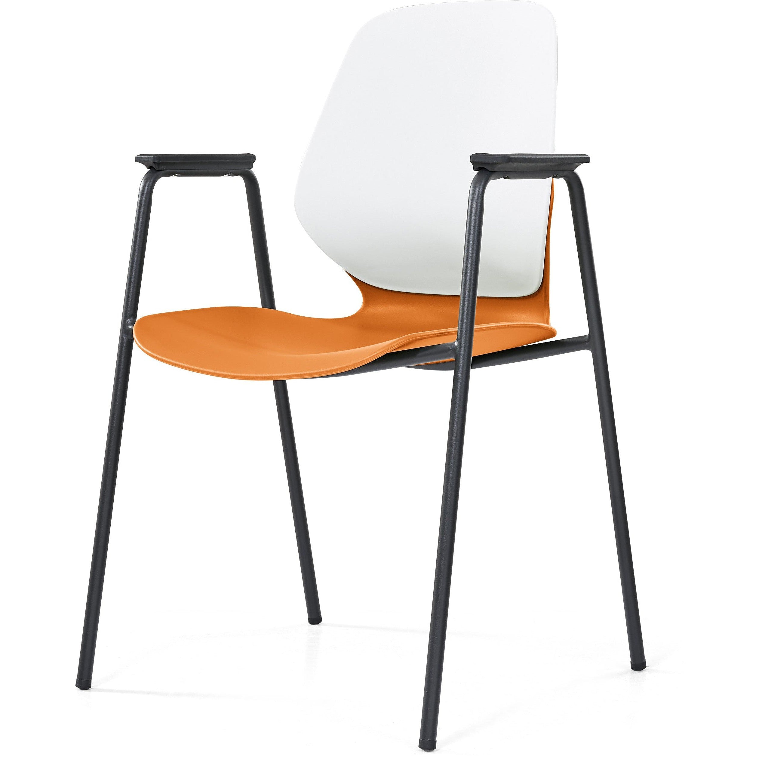Kaleido Chair With Black 4-Leg Frame With Arms-Elite Office Furniture