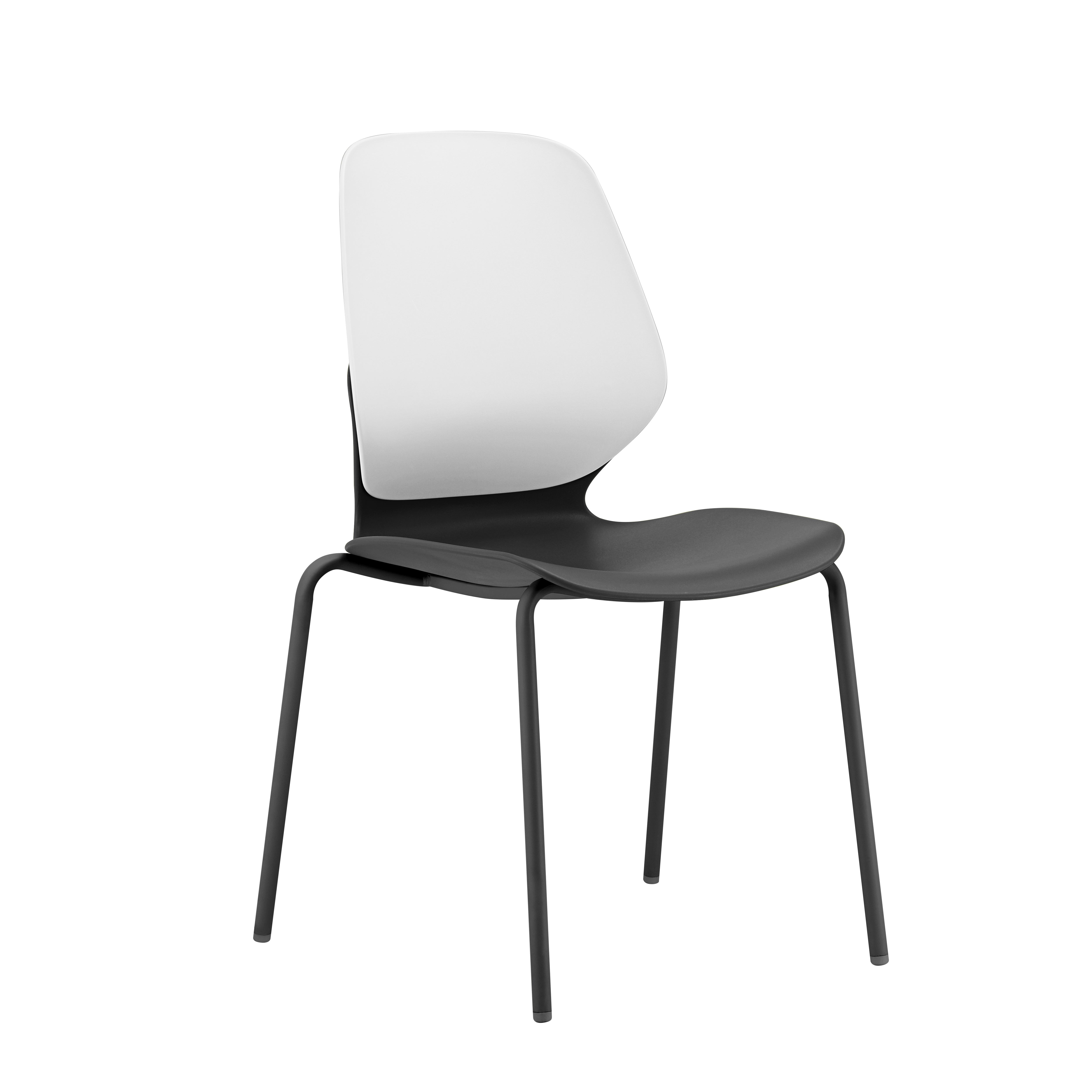 Kaleido Chair With Black 4-Leg Frame