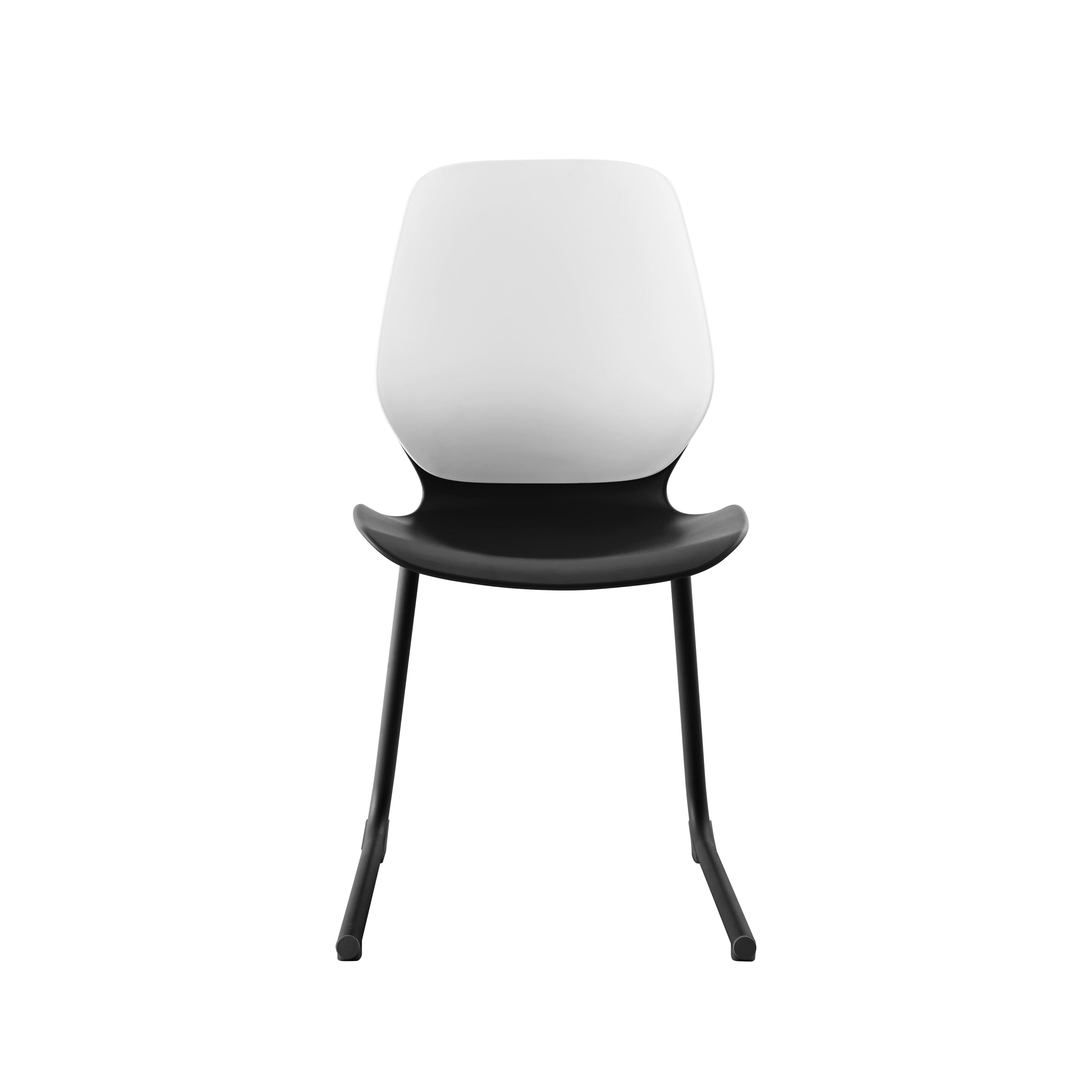 Kaleido Chair With Black Reverse Cantilever Legs-Elite Office Furniture