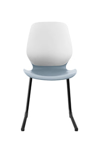 Kaleido Chair With Black Reverse Cantilever Legs