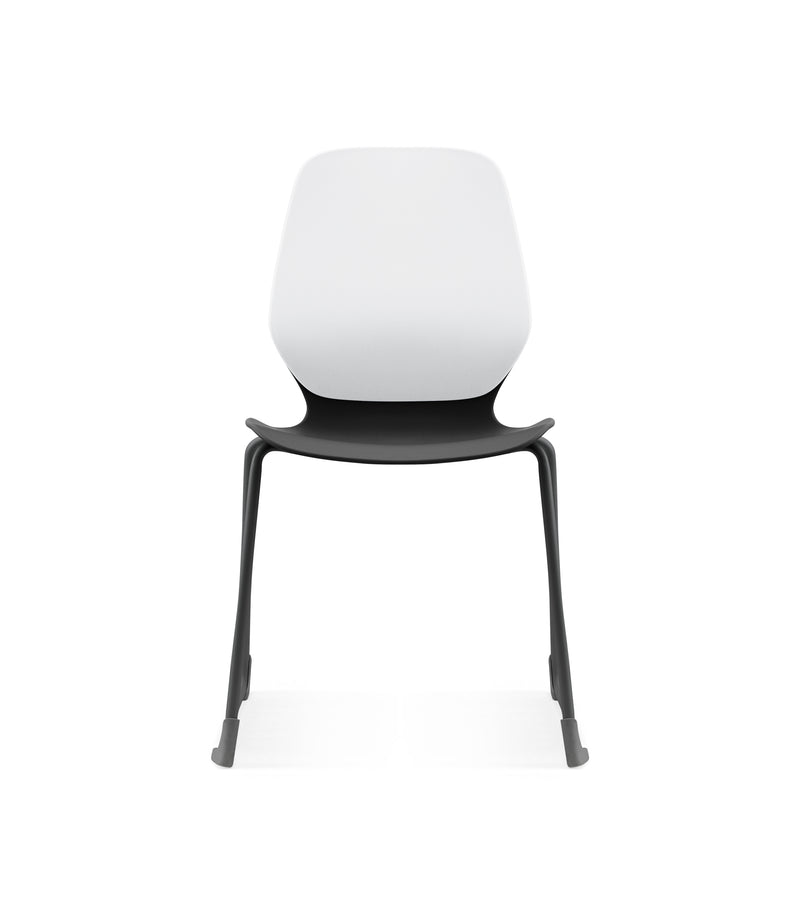 Kaleido Chair Black Sled Frame