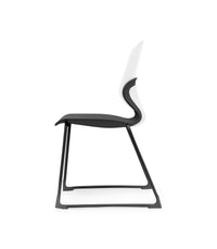 Kaleido Chair Black Sled Frame