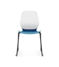 Kaleido Chair Black Sled Frame