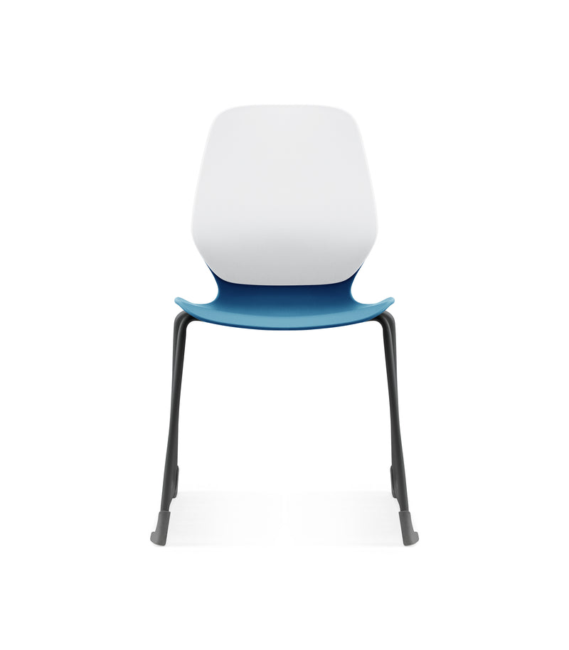 Kaleido Chair Black Sled Frame