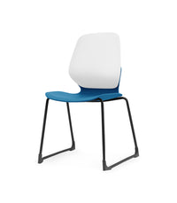 Kaleido Chair Black Sled Frame