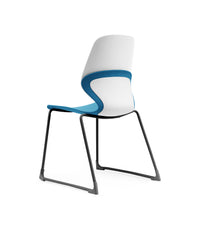 Kaleido Chair Black Sled Frame