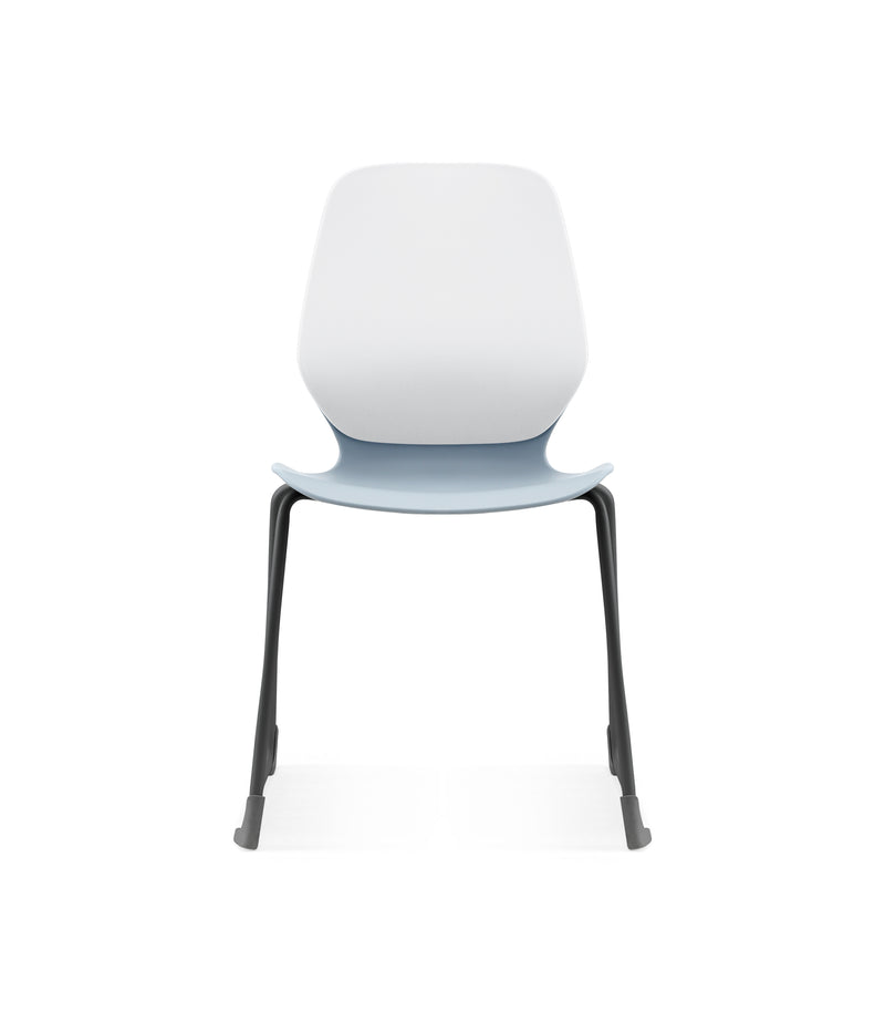 Kaleido Chair Black Sled Frame