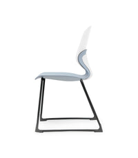 Kaleido Chair Black Sled Frame