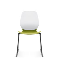 Kaleido Chair Black Sled Frame