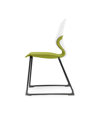 Kaleido Chair Black Sled Frame