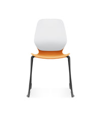 Kaleido Chair Black Sled Frame