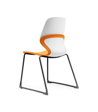 Kaleido Chair Black Sled Frame