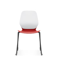 Kaleido Chair Black Sled Frame