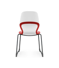 Kaleido Chair Black Sled Frame