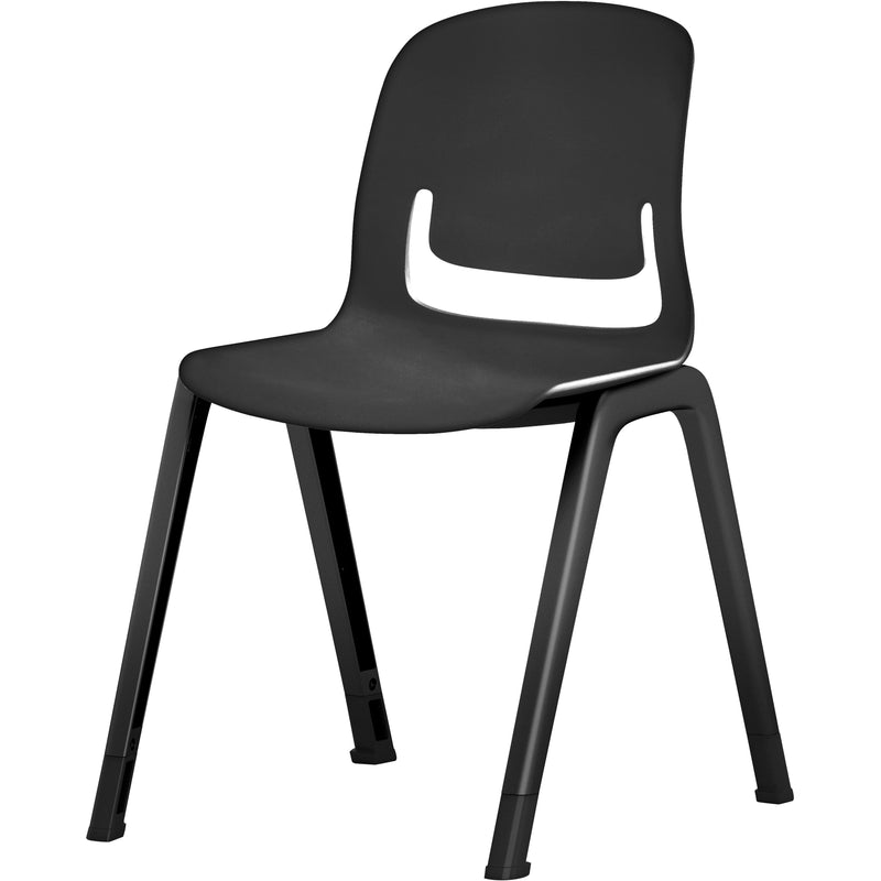 Palette Chair With Black Aliminium 4-Leg Frame